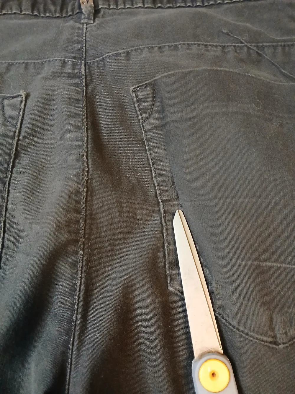 Calvin Klein Mens Jeans Chino 31×32 Black Straight